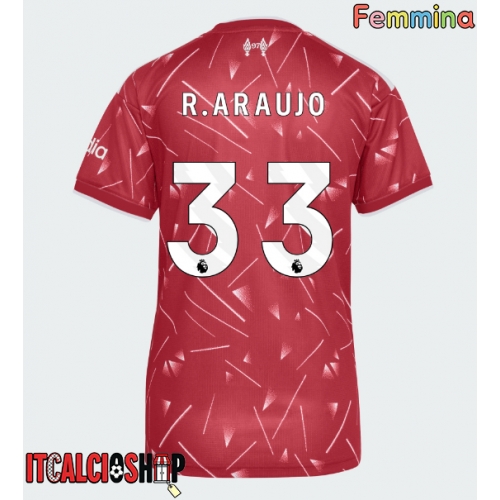 Liverpool Ronald Araujo #33 Prima Maglia Femmina 2026-27 Manica Corta